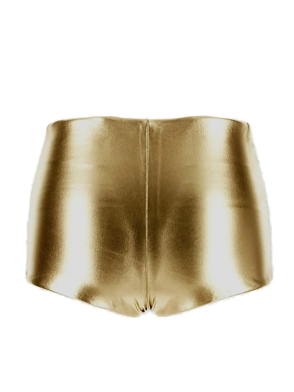 Saint Laurent Metallic-Effect Shorts