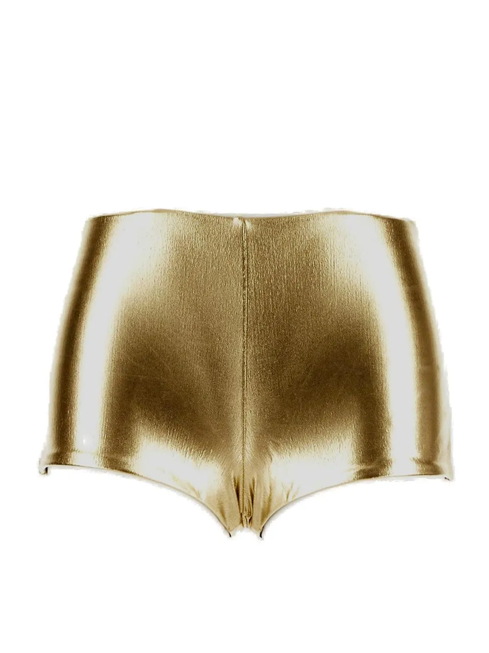 Saint Laurent Metallic-Effect Shorts