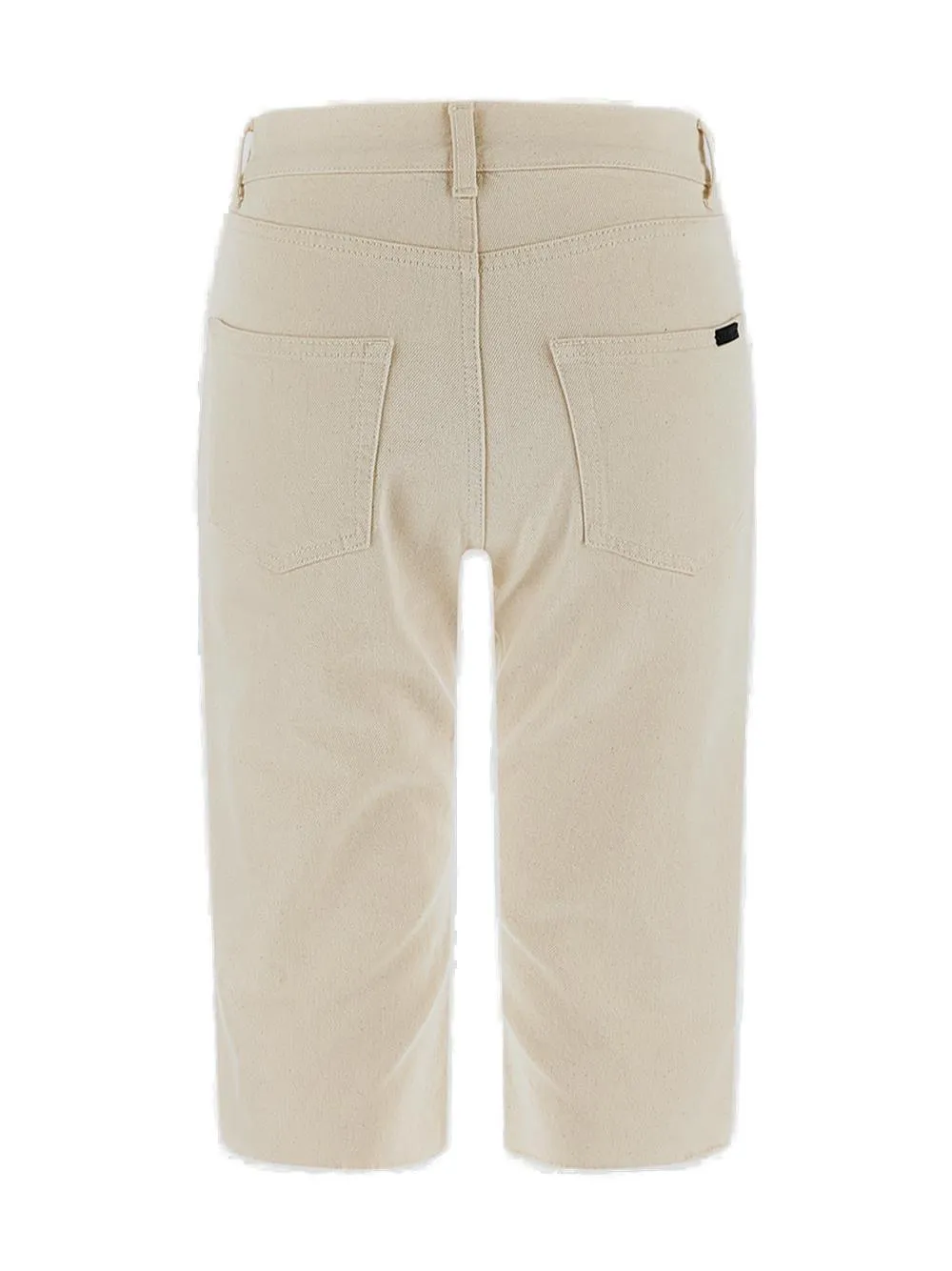 Saint Laurent Mid-Rise Slim Cut Shorts