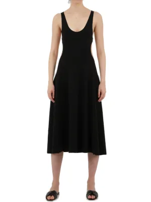 Saint Laurent Open-Back Sleeveless Dress