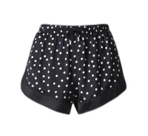 Saint Laurent Polka Dot High-Waisted Shorts