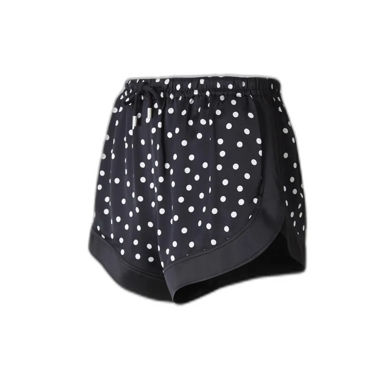 Saint Laurent Polka Dot High-Waisted Shorts