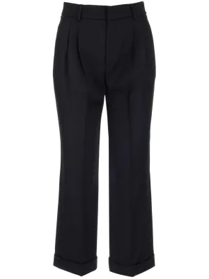 Saint Laurent Straight-Leg Tailored Trousers