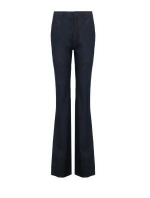 Saint Laurent Wide Leg Jeans