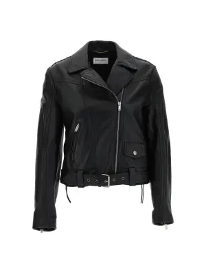 Saint Laurent Zip-Up Long-Sleeved Jacket