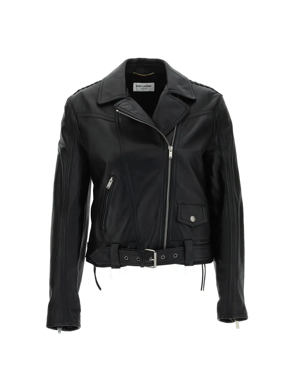 Saint Laurent Zip-Up Long-Sleeved Jacket