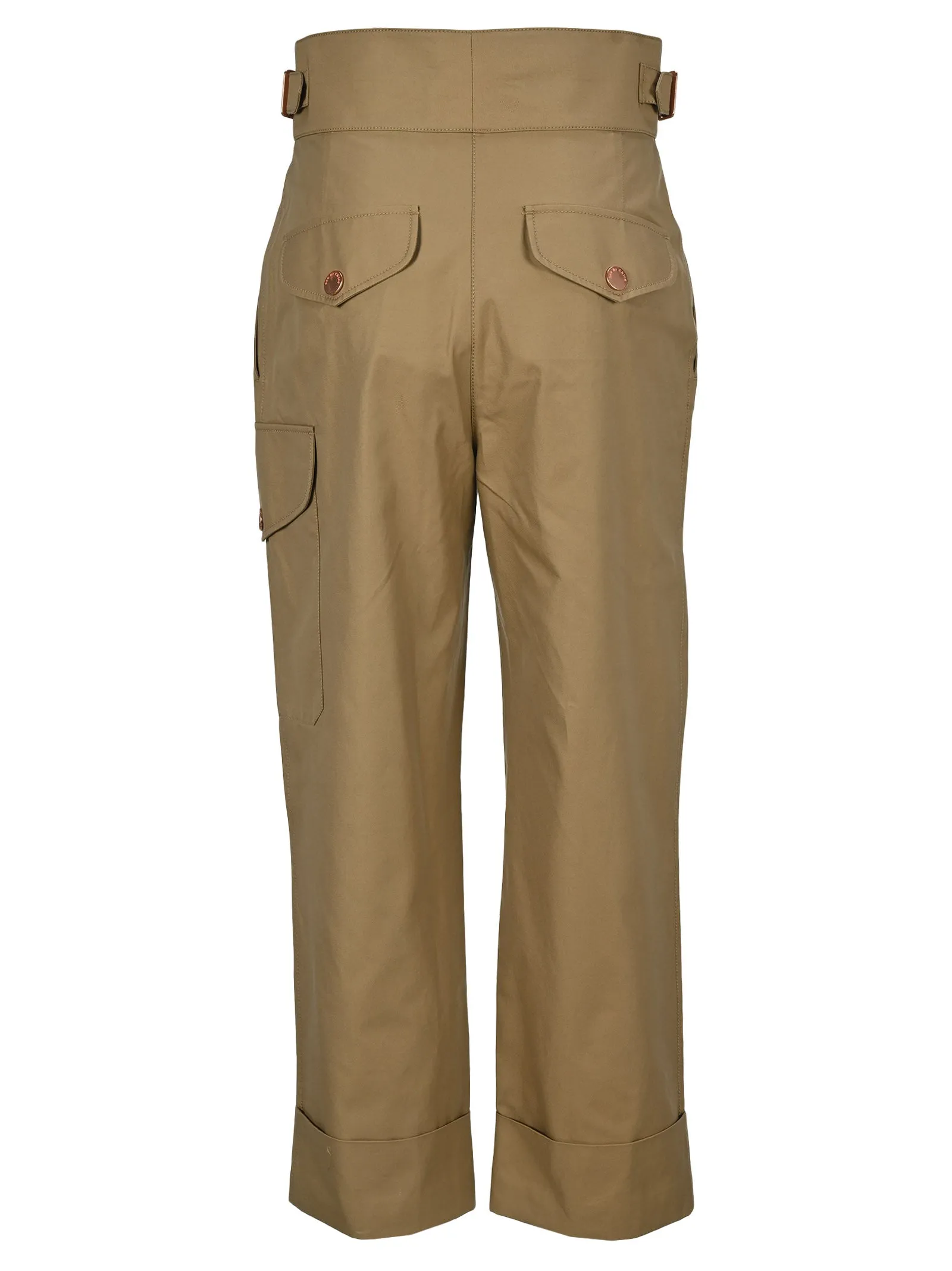 See By Chlo City High Waist Pleated Trousers