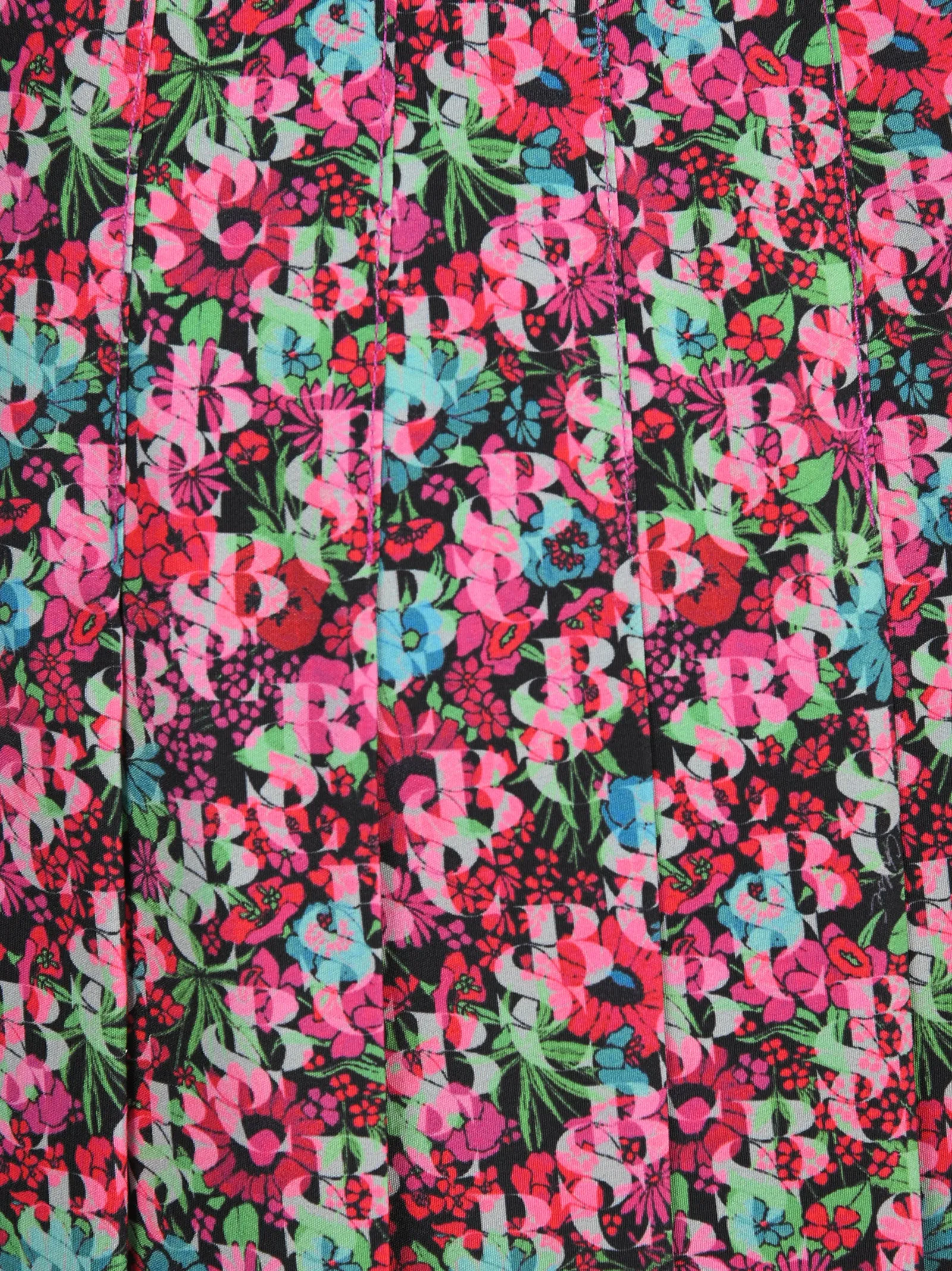 See By Chlo Floral Print Pleated Mini Skirt