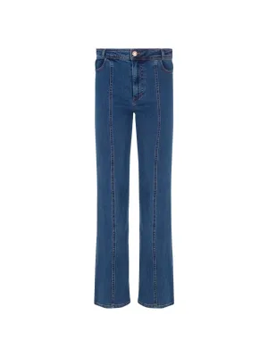 See By Chlo Mid-Rise Flared Jeans