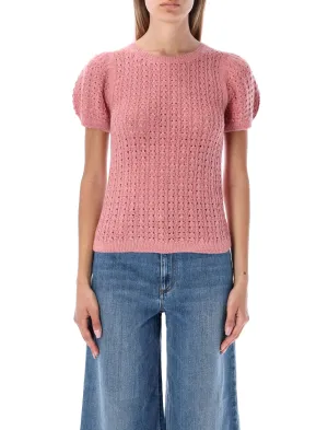 See By Chlo Short-Sleeved Knit Jumper