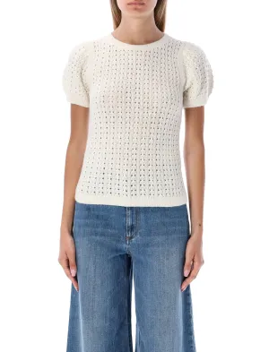 See By Chlo Short-Sleeved Knit Jumper