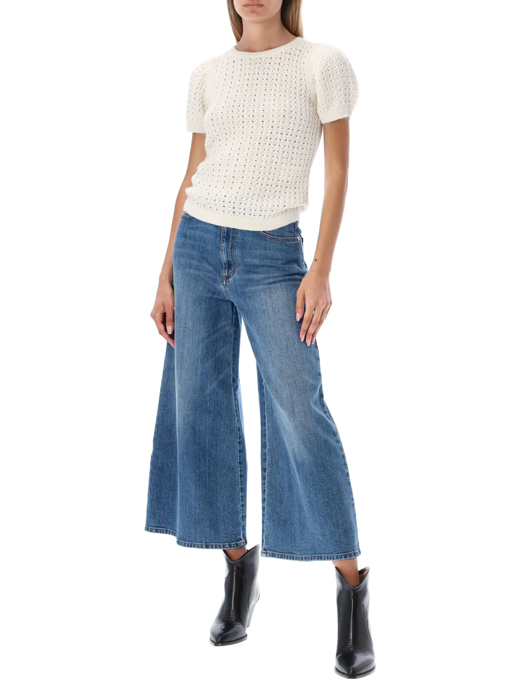 See By Chlo Short-Sleeved Knit Jumper