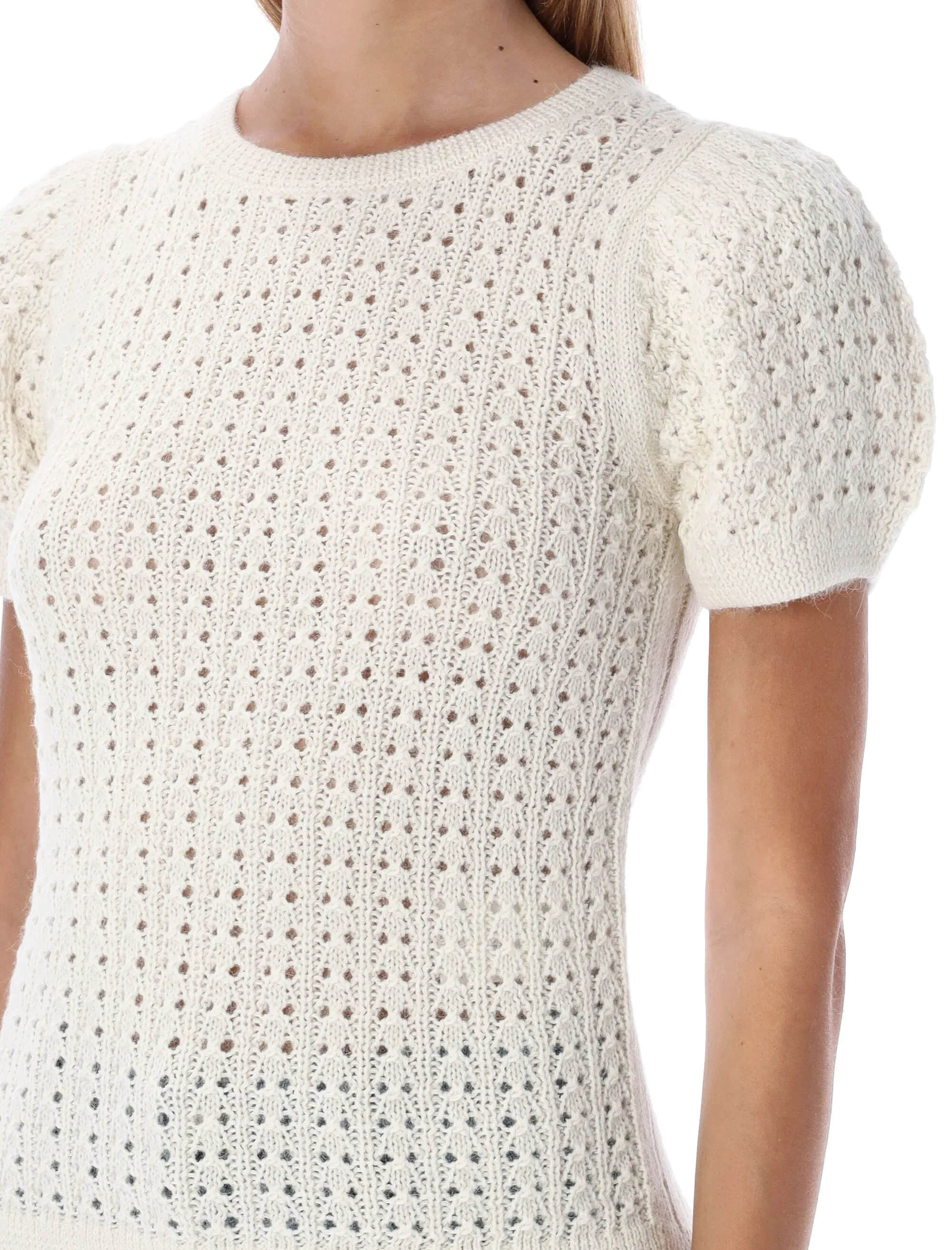 See By Chlo Short-Sleeved Knit Jumper
