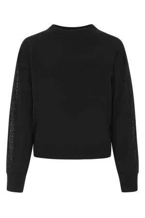 See By Chlo Side-Lace Ribbed Knit Jumper