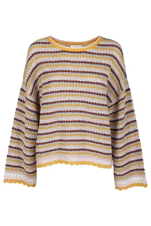 See By Chlo Striped Knit Jumper