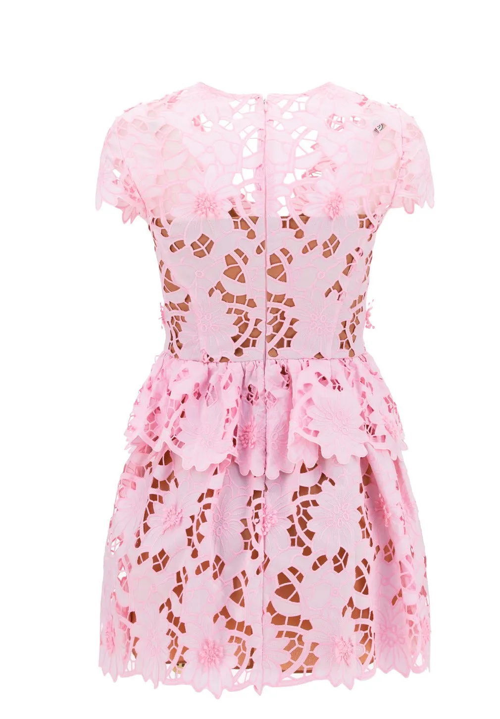 Self-Portrait Guipure Lace Detailed Midi Dress