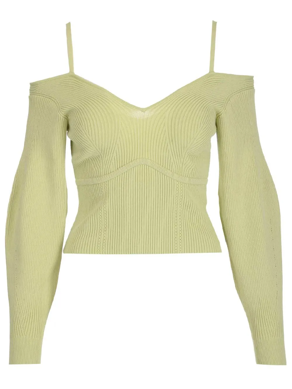 Self-Portrait Off Shoulder Knit Top