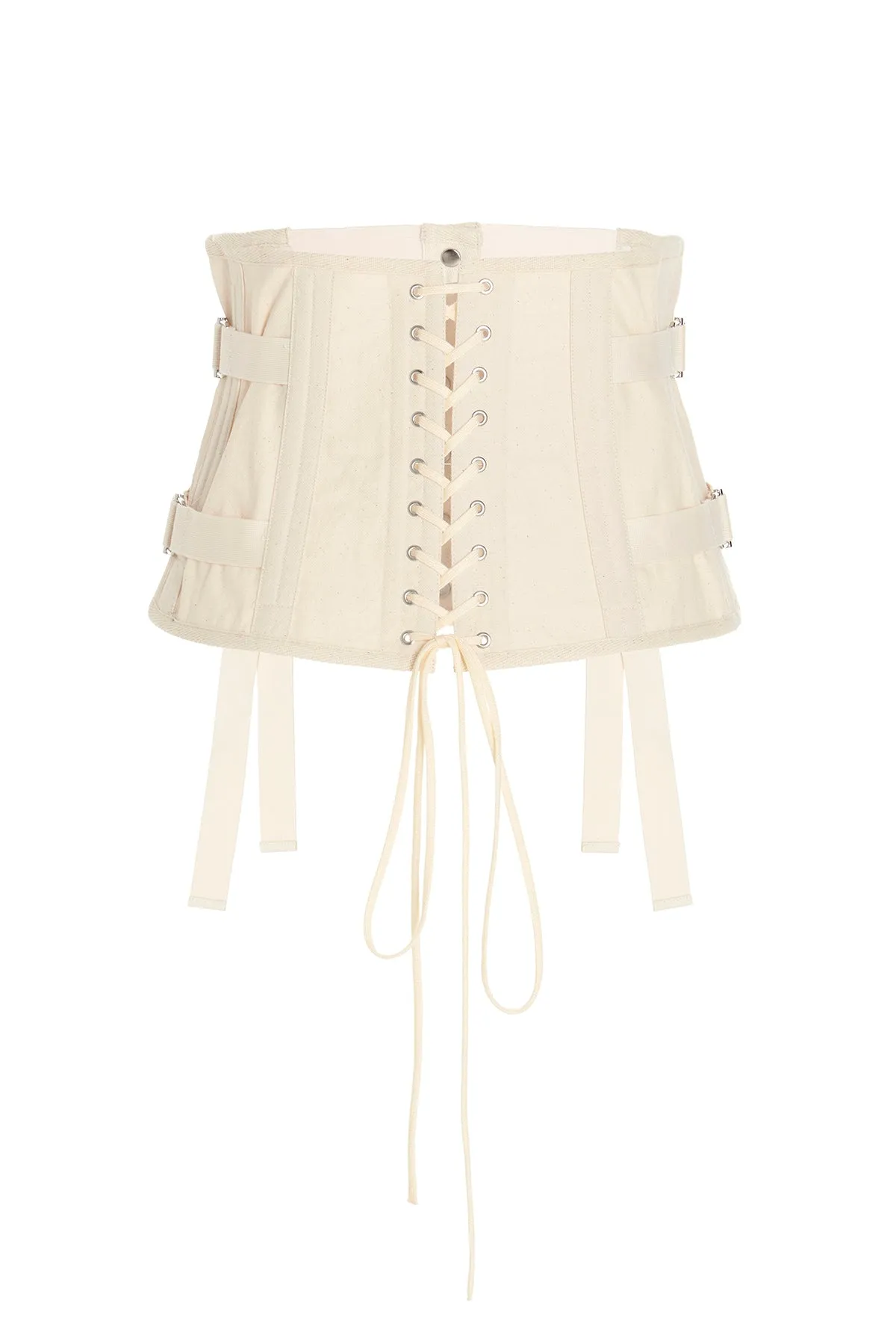 Sportmax Button Detailed Drawstring Top