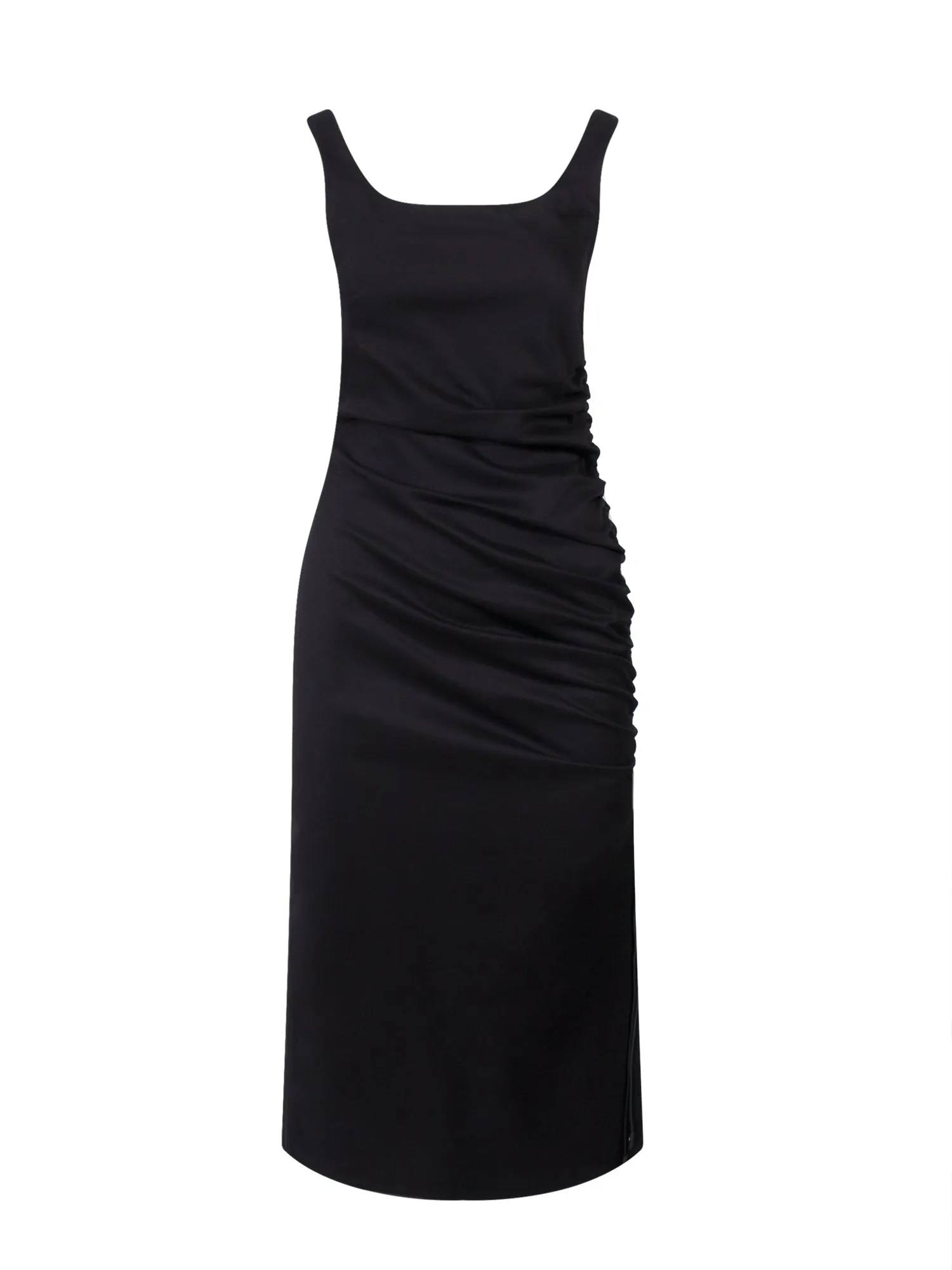 Sportmax Drawstring Sleeveless Midi Dress