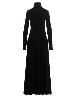 Sportmax Kenya High Neck Maxi Dress