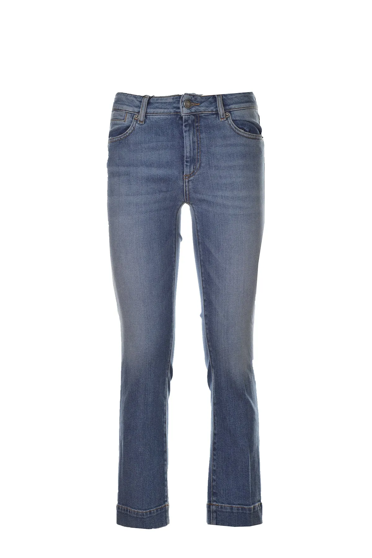 Sportmax Mini-Flare Cropped Jeans