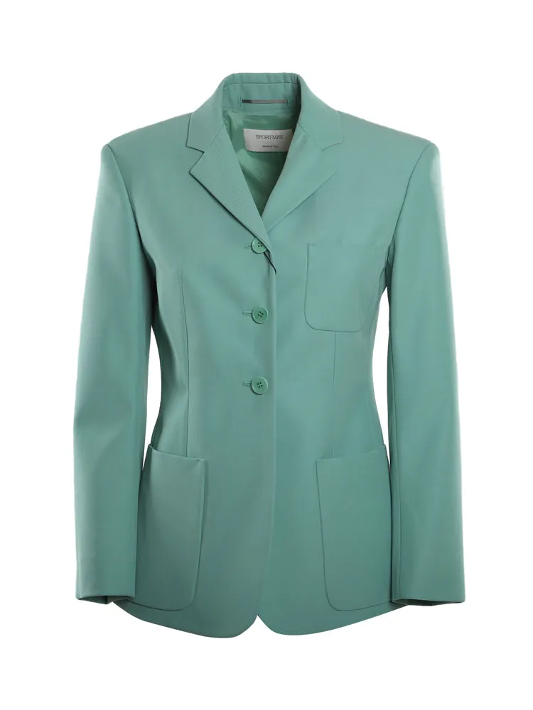 Sportmax Single-Breasted Long-Sleeved Jacket