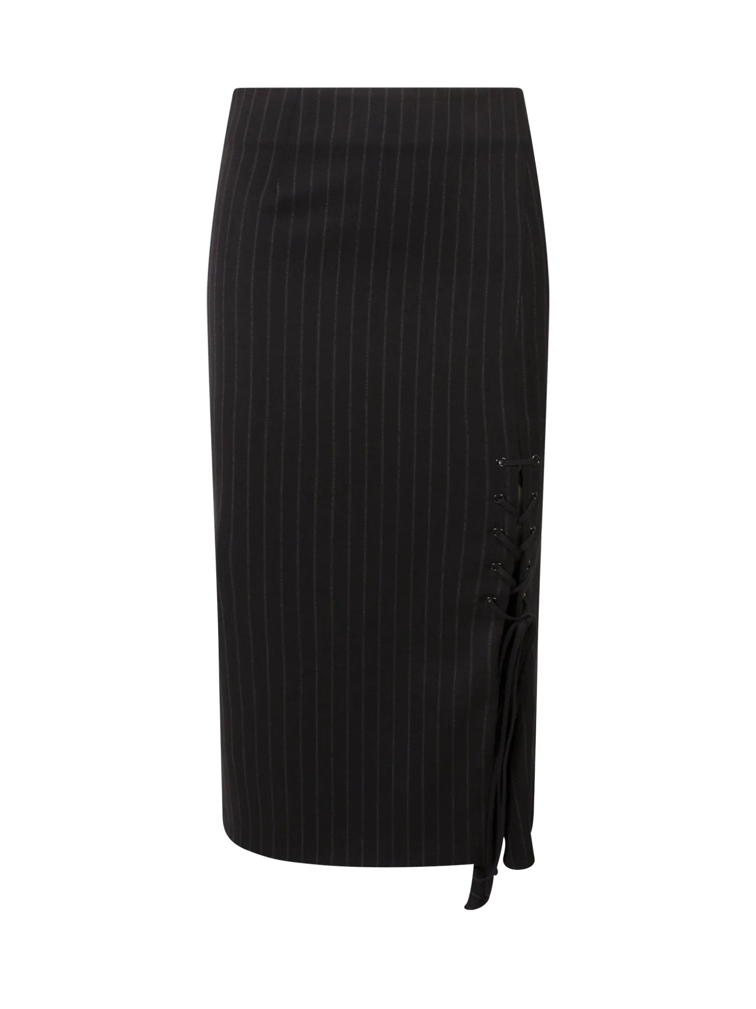 SportmaxHigh Waist Pianosa Pinstriped Skirt