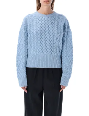 Stella McCartney Crewneck Cable Knit Jumper