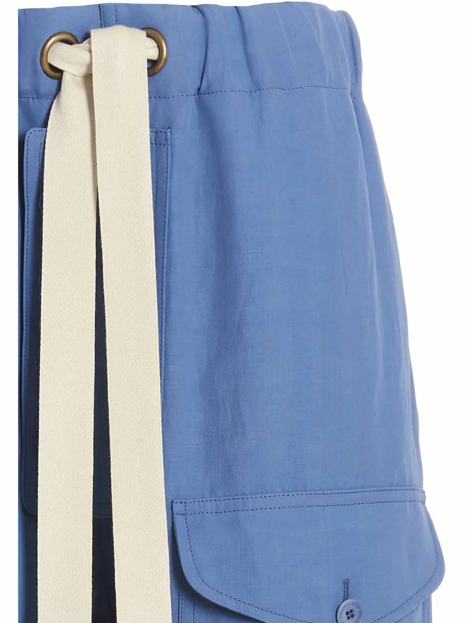 Stella McCartney High Waist Straight Leg Trousers