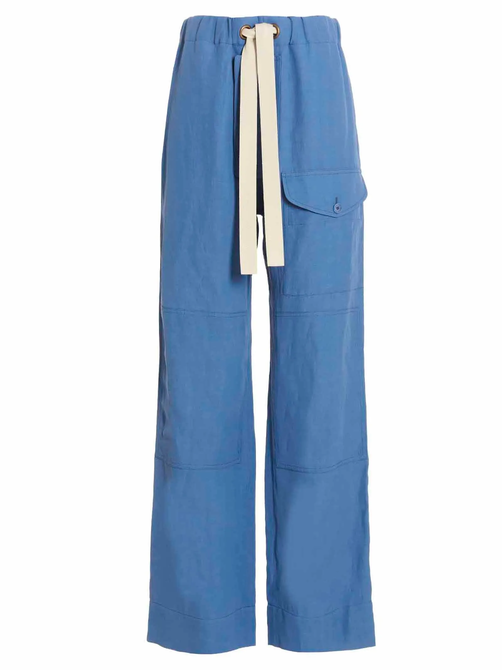 Stella McCartney High Waist Straight Leg Trousers