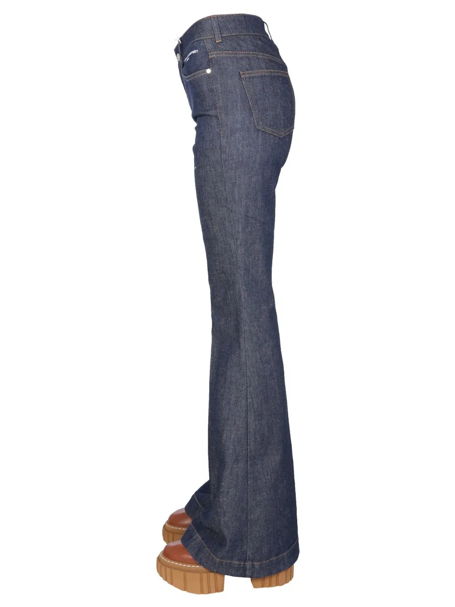 Stella McCartney The 70s Flared Denim Jeans