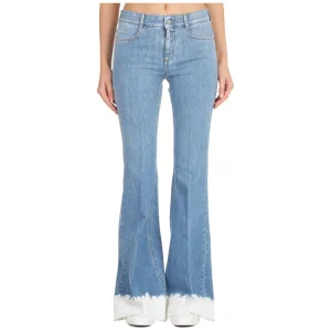 Stella McCartney Tie-Dyed Flared Jeans