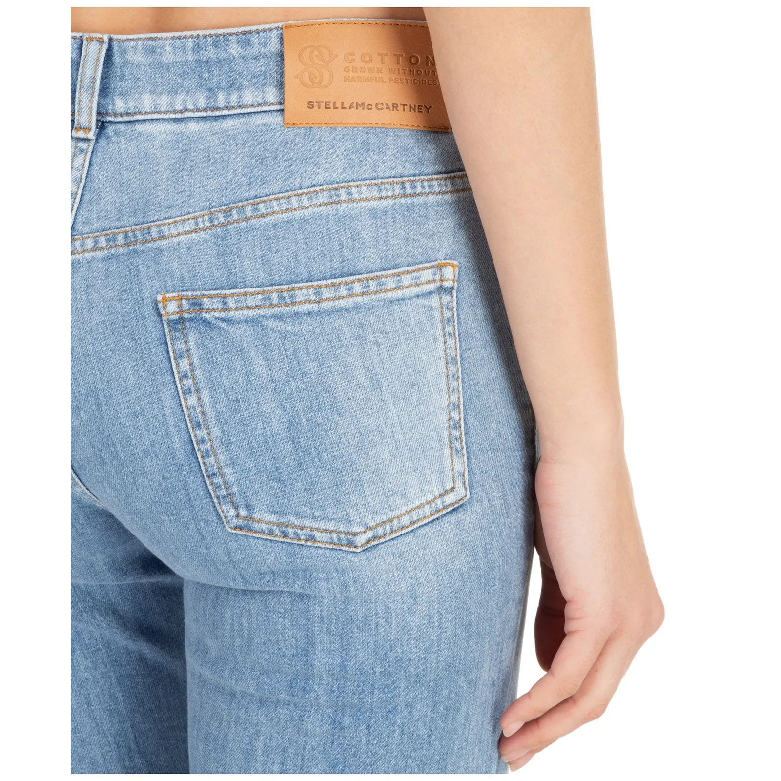 Stella McCartney Tie-Dyed Flared Jeans