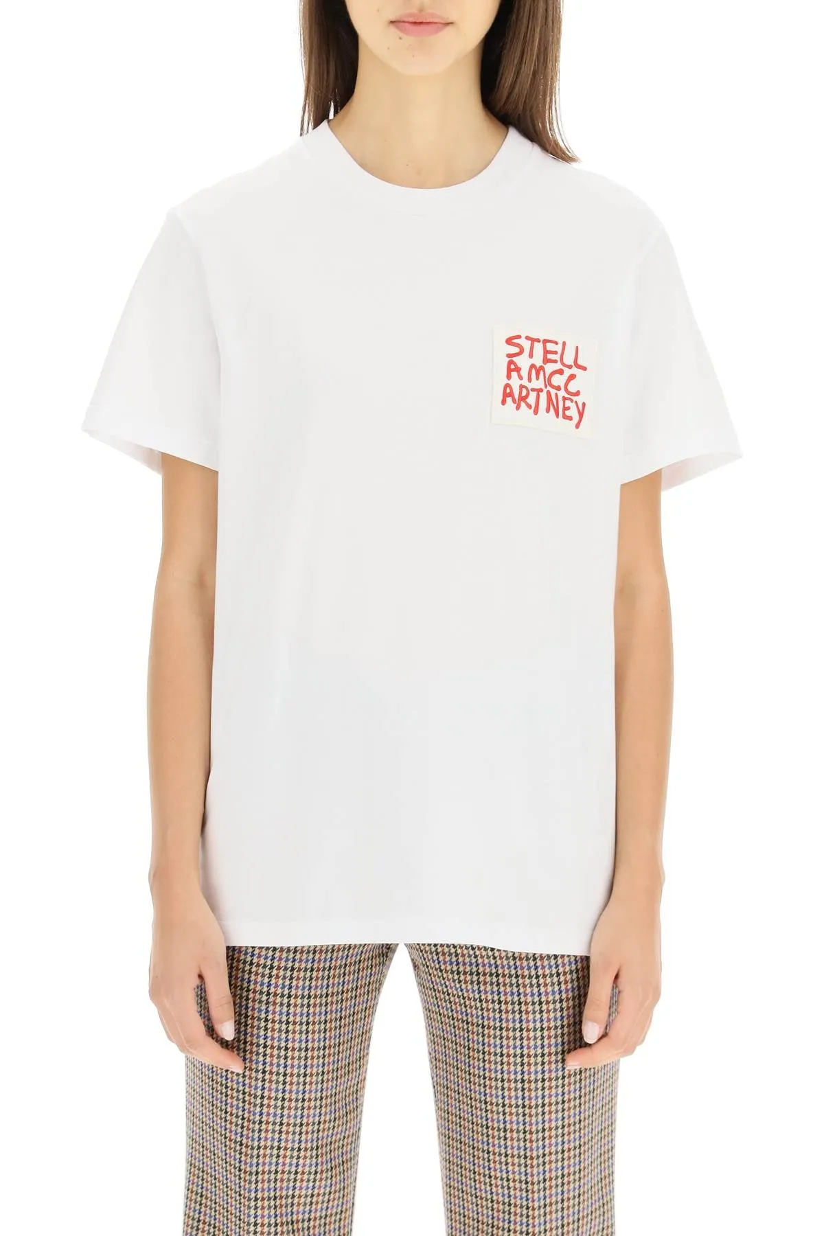 Stella McCartney X Ed Curtis Logo Patch Crewneck T-Shirt