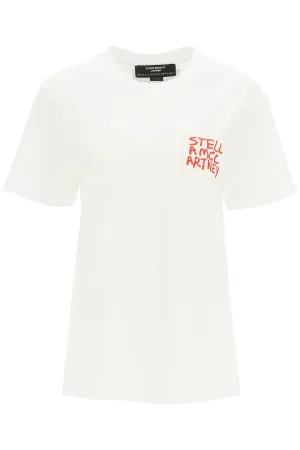 Stella McCartney X Ed Curtis Logo Patch Crewneck T-Shirt