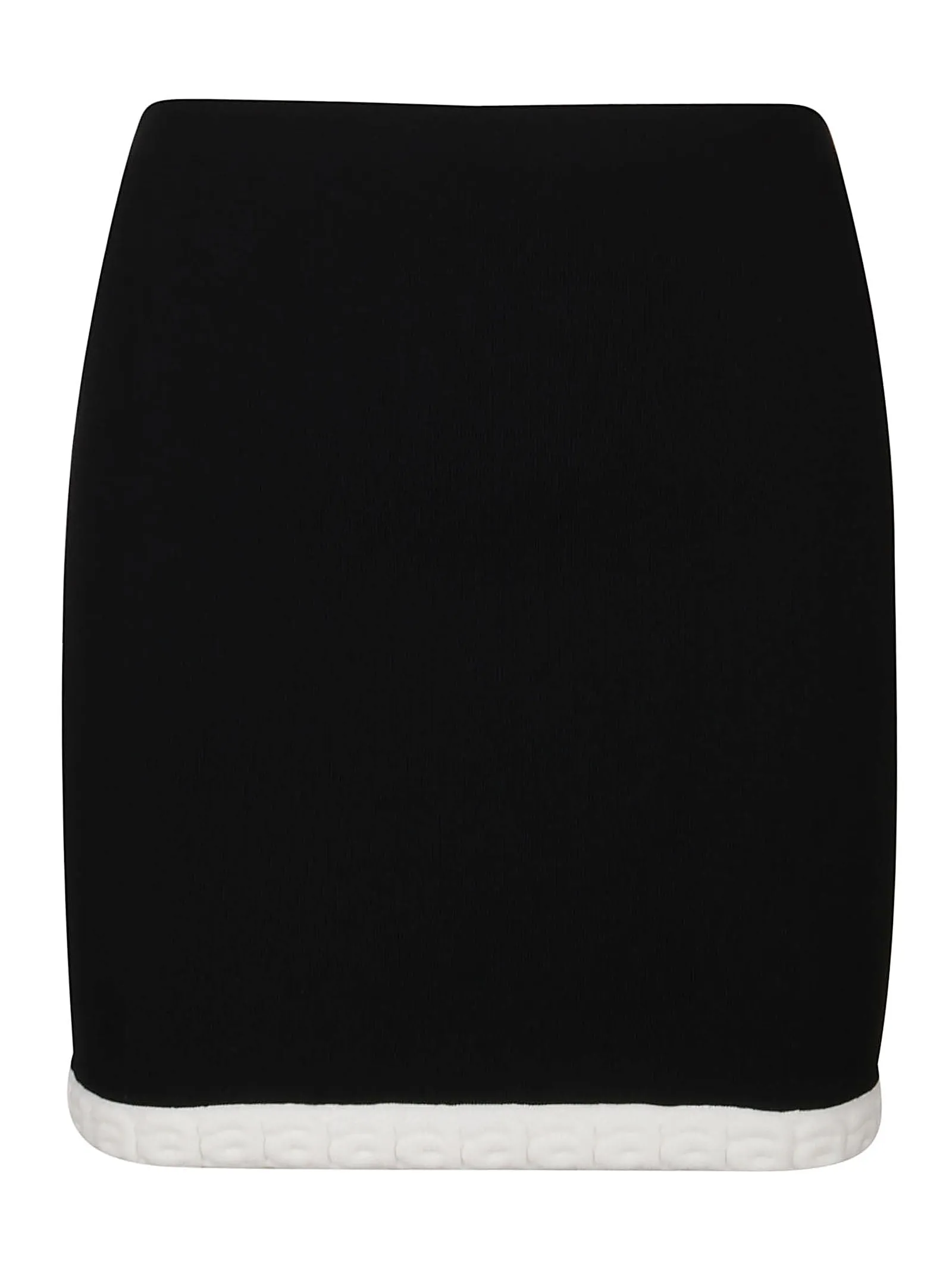 T By Alexander Wang Two-Tone Jacquard Mini Skirt