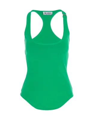The Attico Square-Neck Tank Top
