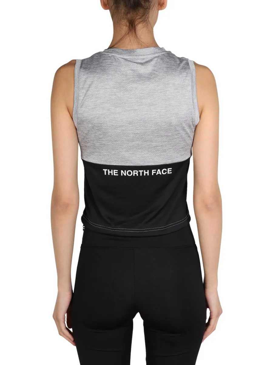 The North Face Logo Printed Cropped Top