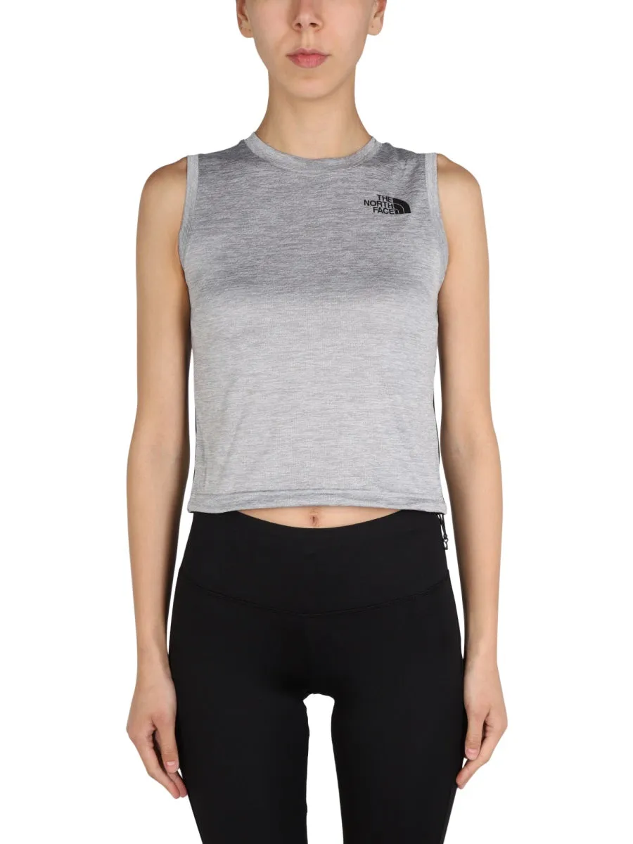 The North Face Logo Printed Cropped Top