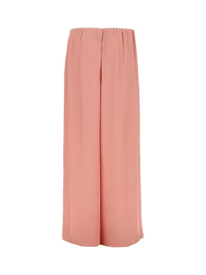Theory Elasticated Waistband Wide-Leg Trousers
