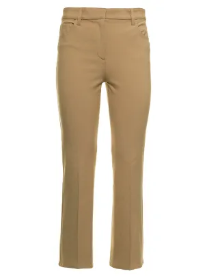 Theory Mid-Rise Flared Pants