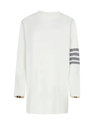 Thom Browne 4-Bar Crewneck Knit Jumper