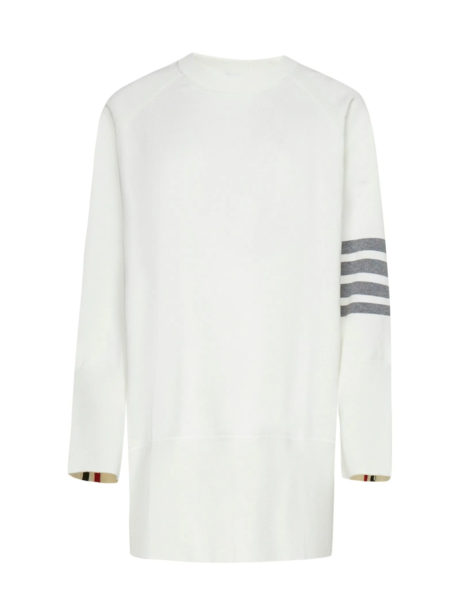 Thom Browne 4-Bar Crewneck Knit Jumper