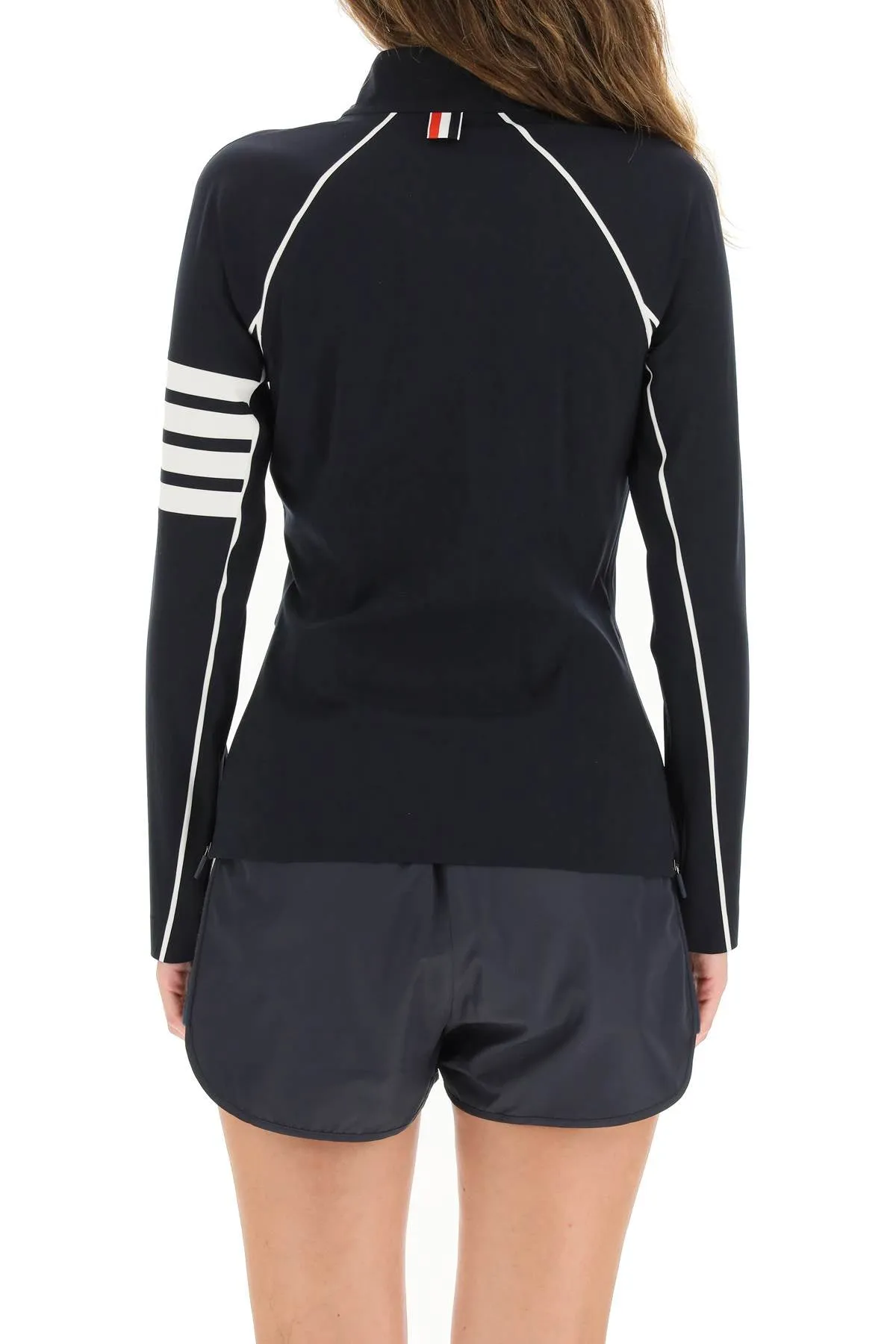 Thom Browne 4-Bar Zip-Up Jacket