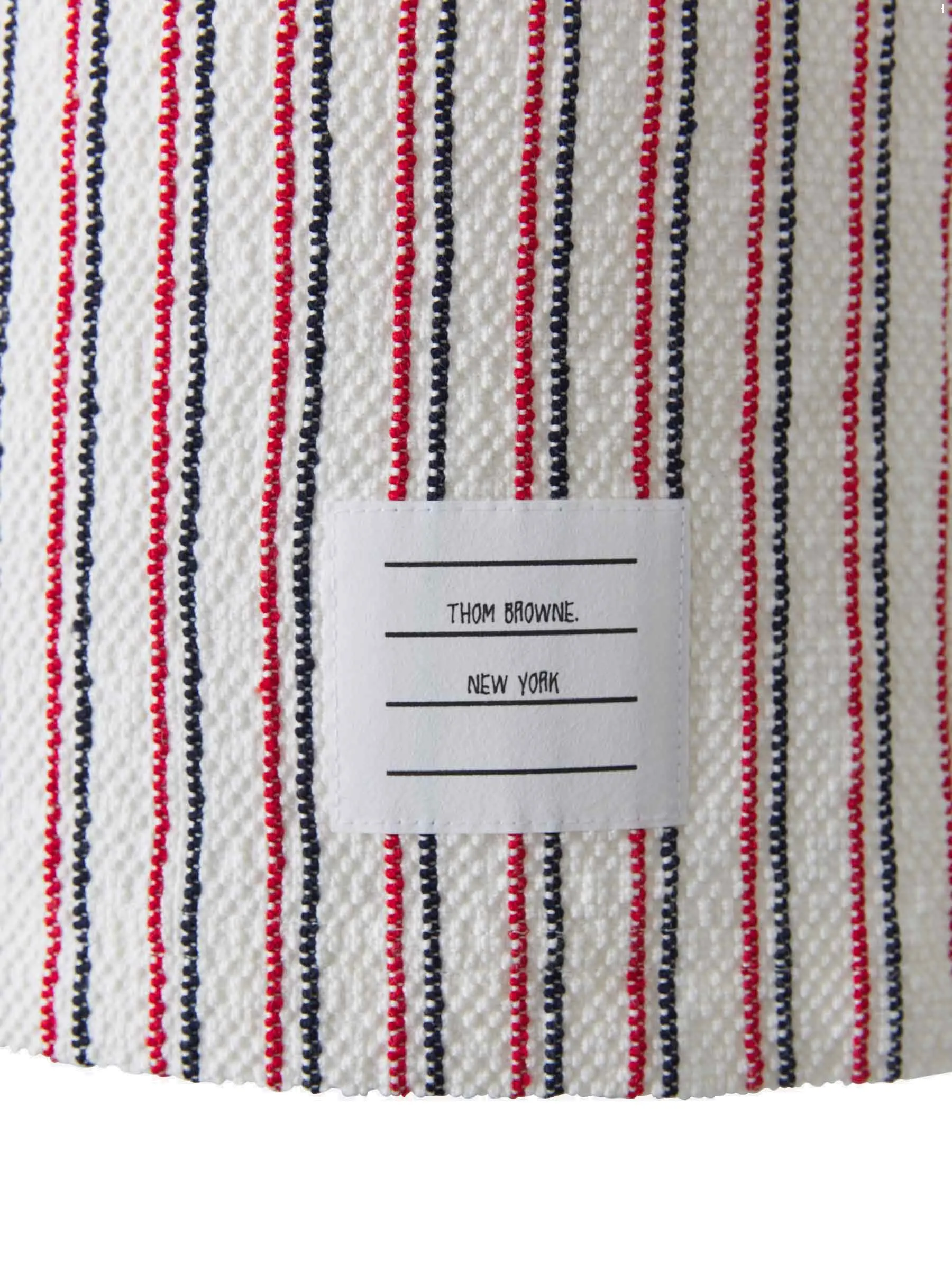 Thom Browne RWB Striped Button Detailed Mini Skirt
