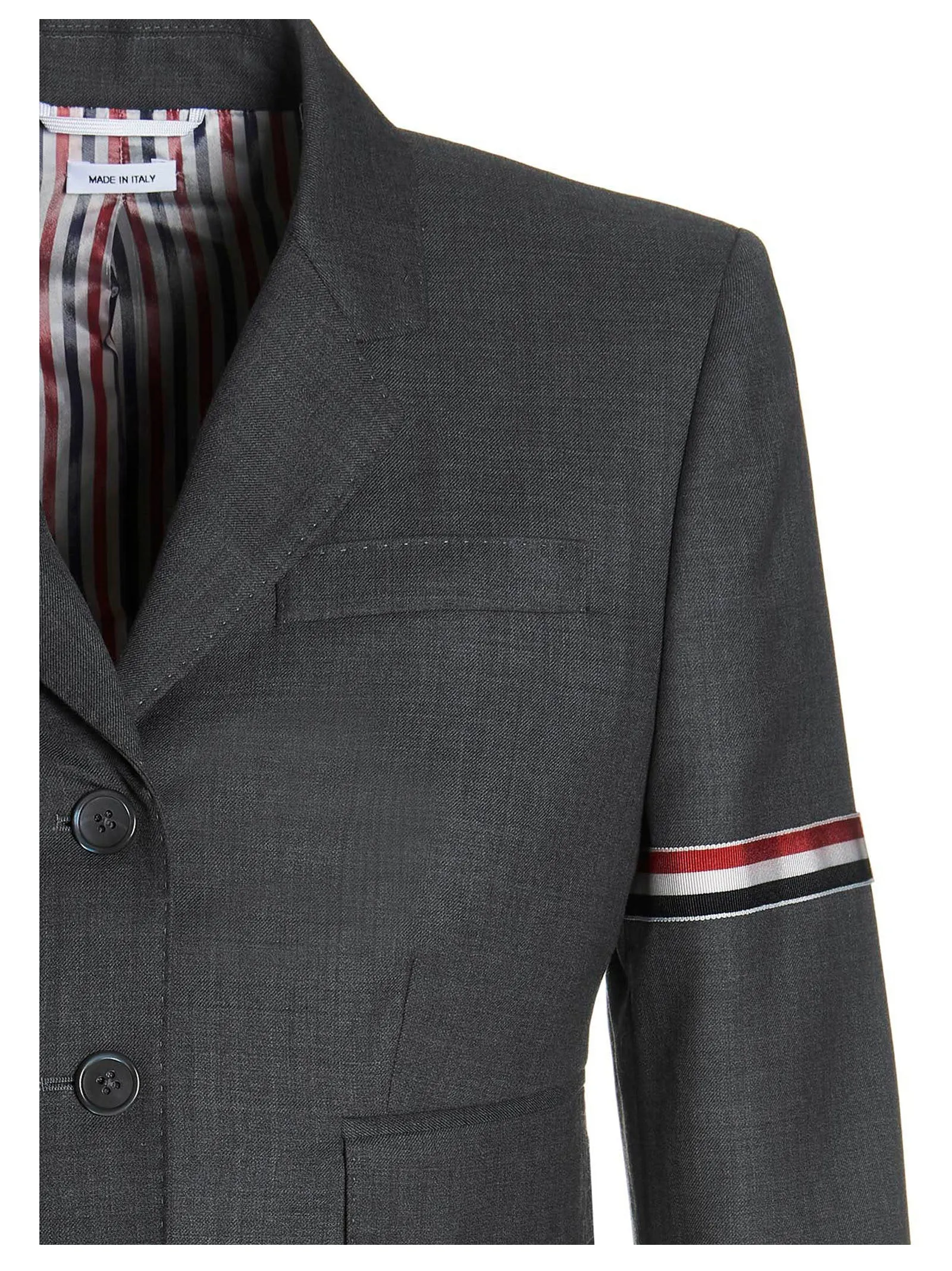 Thom Browne RWB Striped Cropped Jacket