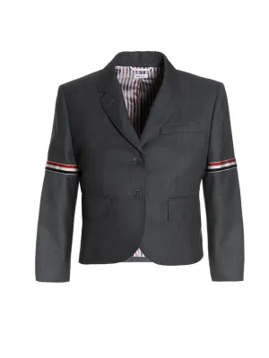 Thom Browne RWB Striped Cropped Jacket