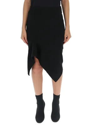 Tom Ford Asymmetric High Rise Pencil Skirt