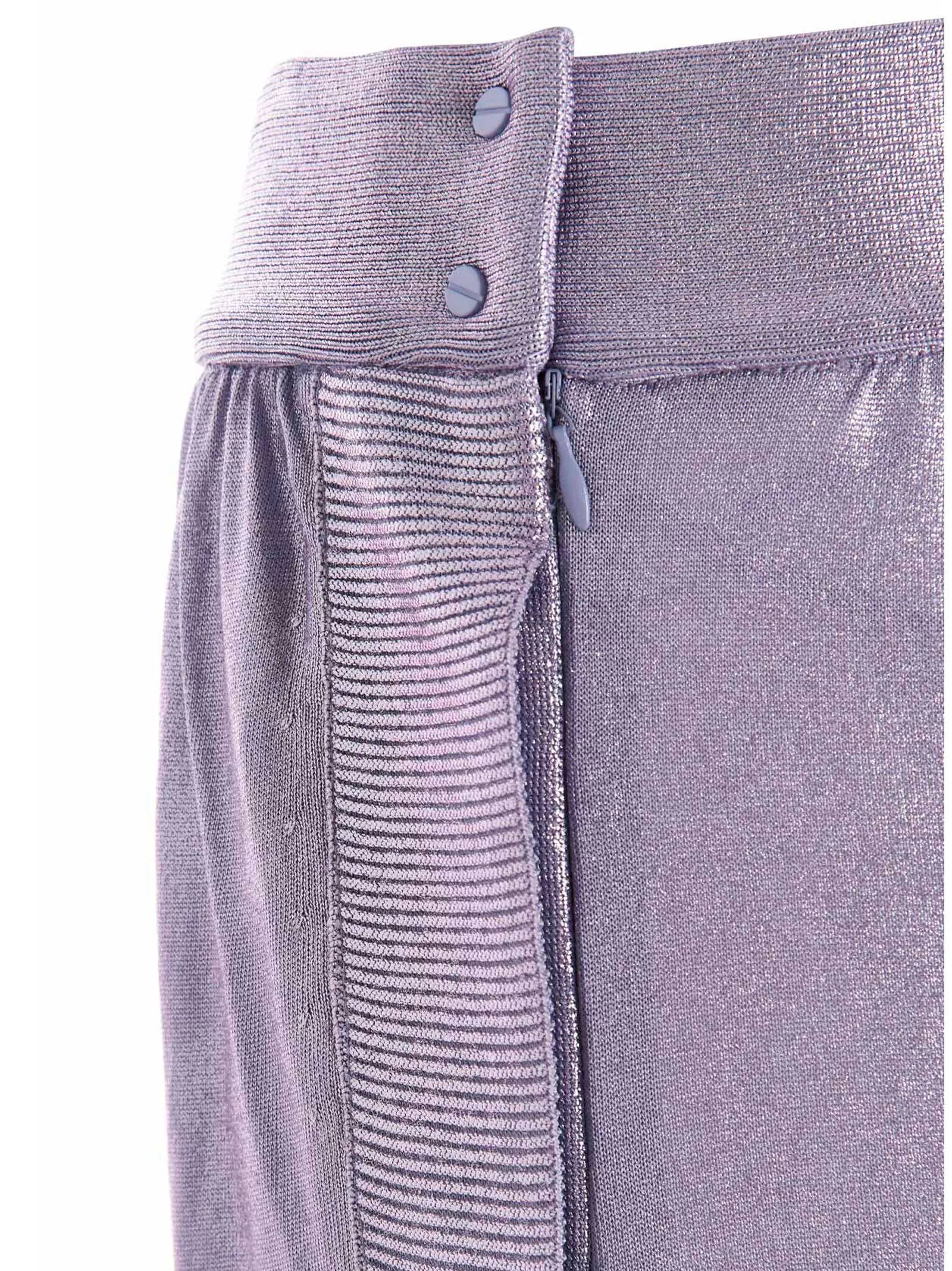Tom Ford High-Rise Metallic Effect Trousers
