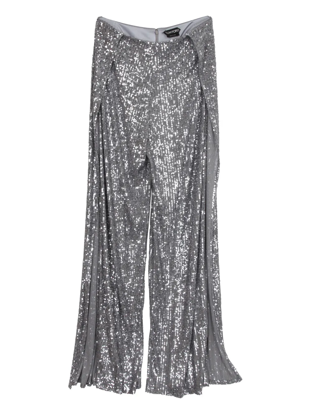 Tom Ford Sequin Wide-Leg High Waist Pants